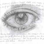 Cross in the eye