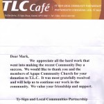 TLC cafe thanks