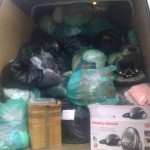 A van load of items!